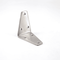 Sugatsune Angle Bracket 80 mm x 80 mm Satin Finish