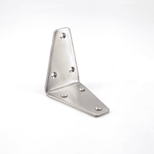 Sugatsune Angle Bracket 80 mm x 80 mm Satin Finish