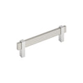 Amerock Mulino Pull Satin Nickel/Polished Chrome 5-1/16" Center to Center
