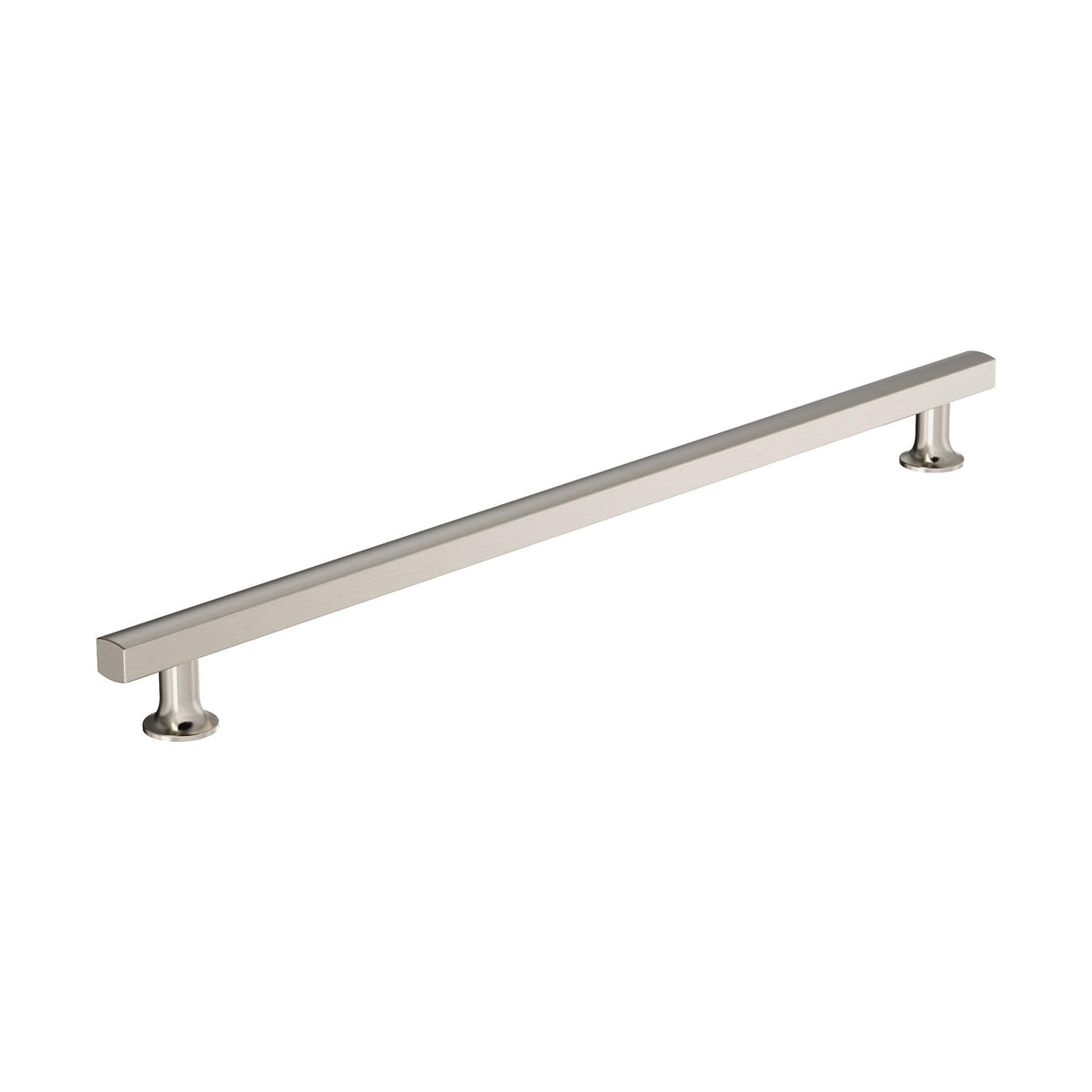 Amerock Everett Pull Satin Nickel 18 in. Center-to-Center