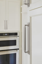 Amerock Ladera Backplate 7-9/16" Center To Center, Satin Nickel