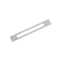 Amerock Medora Backplate 7-9/16" Center To Center, Satin Nickel