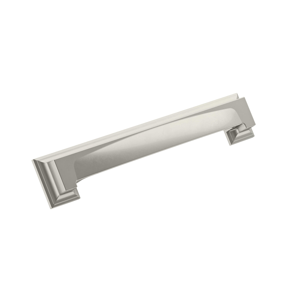 Amerock Appoint Cup Pull Satin Nickel 6-5/16 in. Center-to-Center