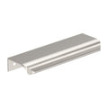 Amerock Streamline Tab Edge Pull Satin Nickel 4-3/16" Center to Center