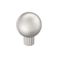 Amerock Cowrie Knob 1-1/8" Diameter, Satin Nickel