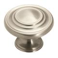 Amerock Inspirations Knob  Satin Nickel 1-5/16" Diameter