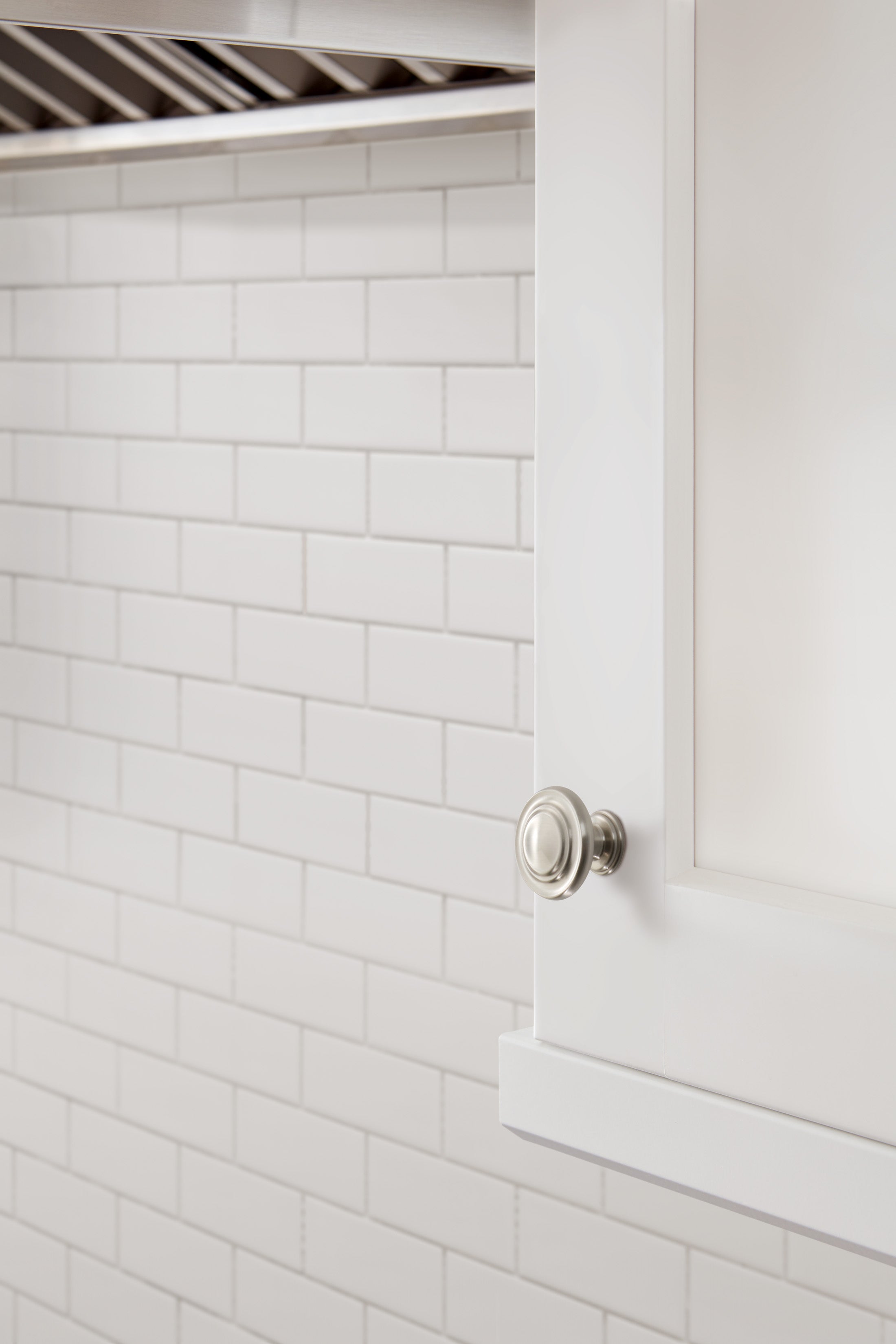 Amerock Inspirations Knob  Satin Nickel 1-5/16" Diameter