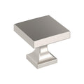 Amerock Pedestal Knob 1-1/16" Diameter, Satin Nickel