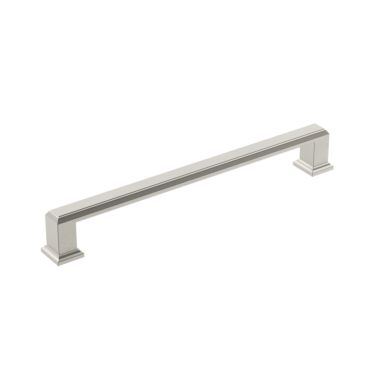 Amerock Appoint Pull Satin Nickel 7-9/16 in. Center-to-Center