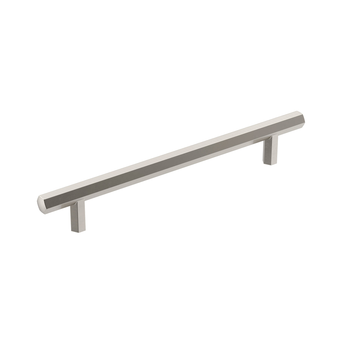 Amerock Caliber Pull Satin Nickel 6-5/16" Center-to-Center