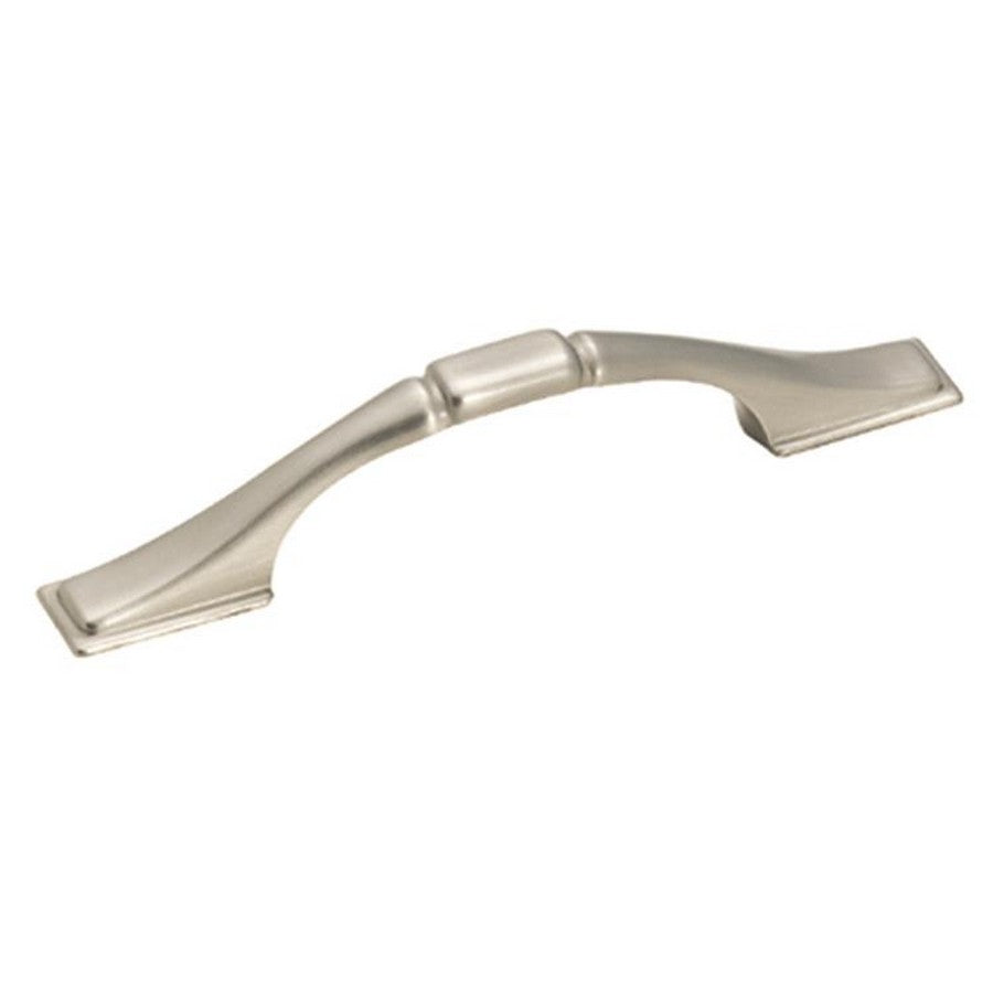 Amerock Metal Finishes Pull, 3"Center-to-Center, Satin Nickel
