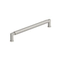 Amerock Balata Pull 8-13/16" Center To Center, Satin Nickel