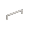 Amerock Ballard Pull 6-5/16" Center To Center, Satin Nickel