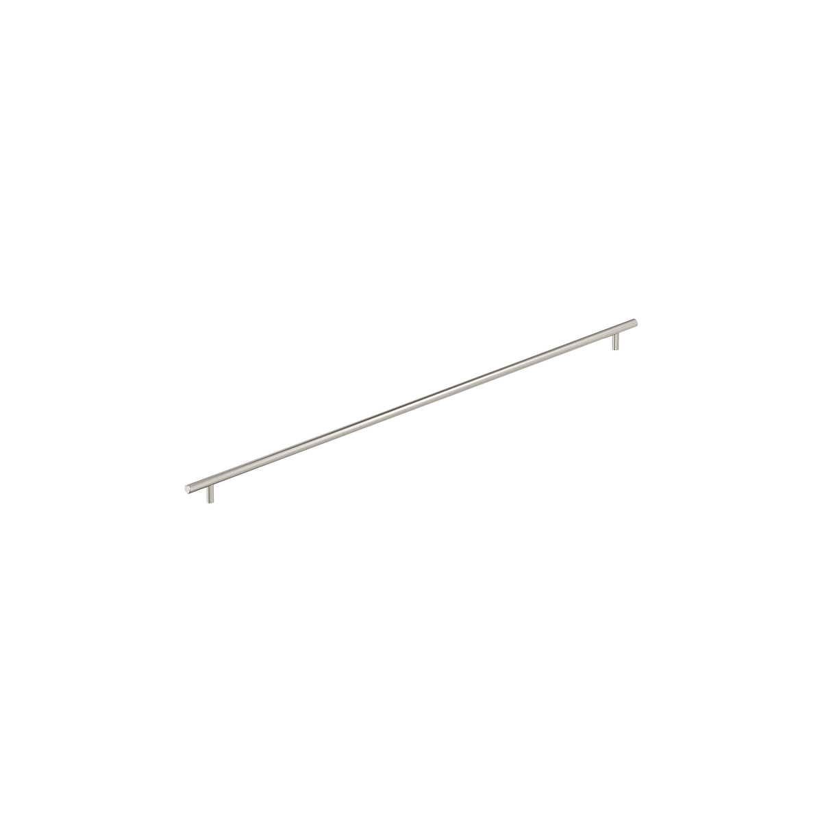 Amerock Bar Pull 30-1/4 in. Center-to-Center Satin Nickel