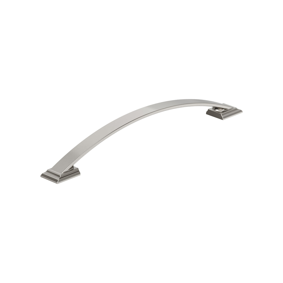 Amerock Candler Pull Satin Nickel 8-13/16 in. Center-to-Center