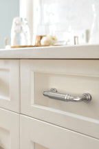 Amerock Coble Pull 3" Center To Center, Satin Nickel