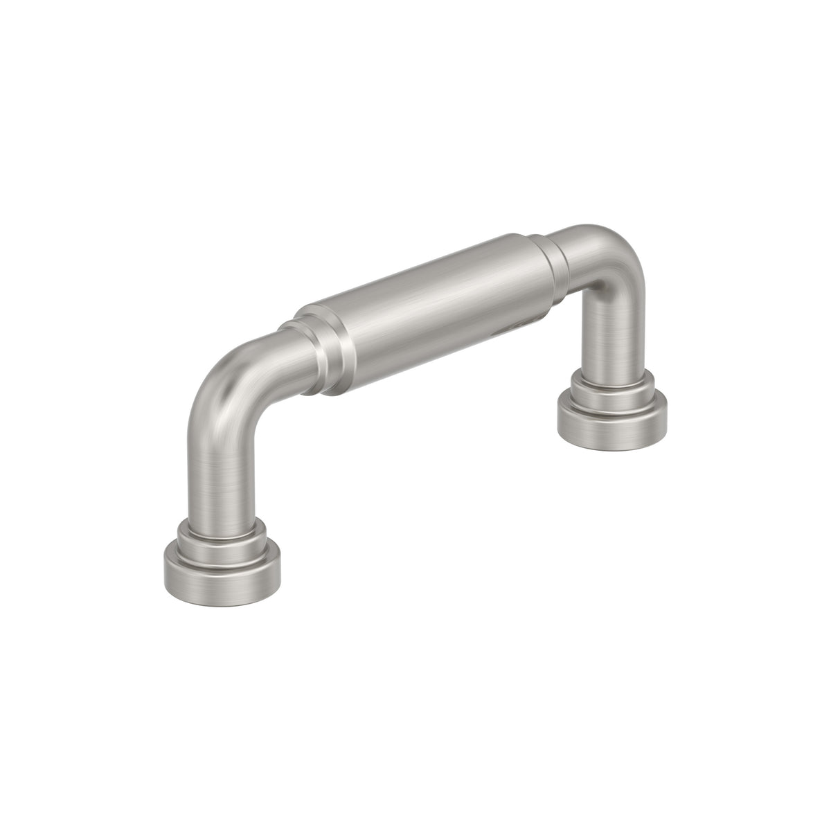 Amerock Coble Pull 3 in. Center-to-Center, Satin Nickel