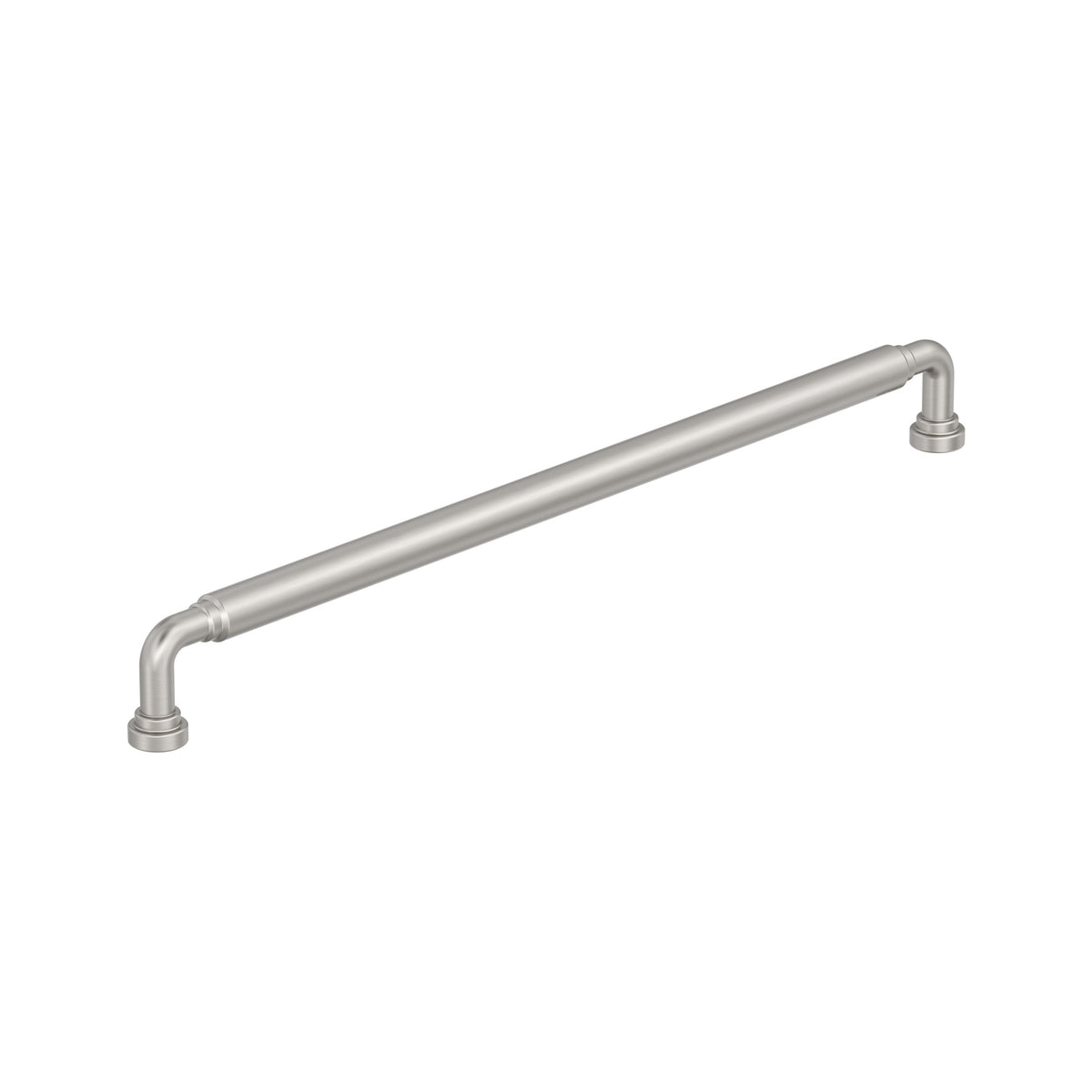 Amerock Coble Pull 12-5/8 in. Center-to-Center, Satin Nickel