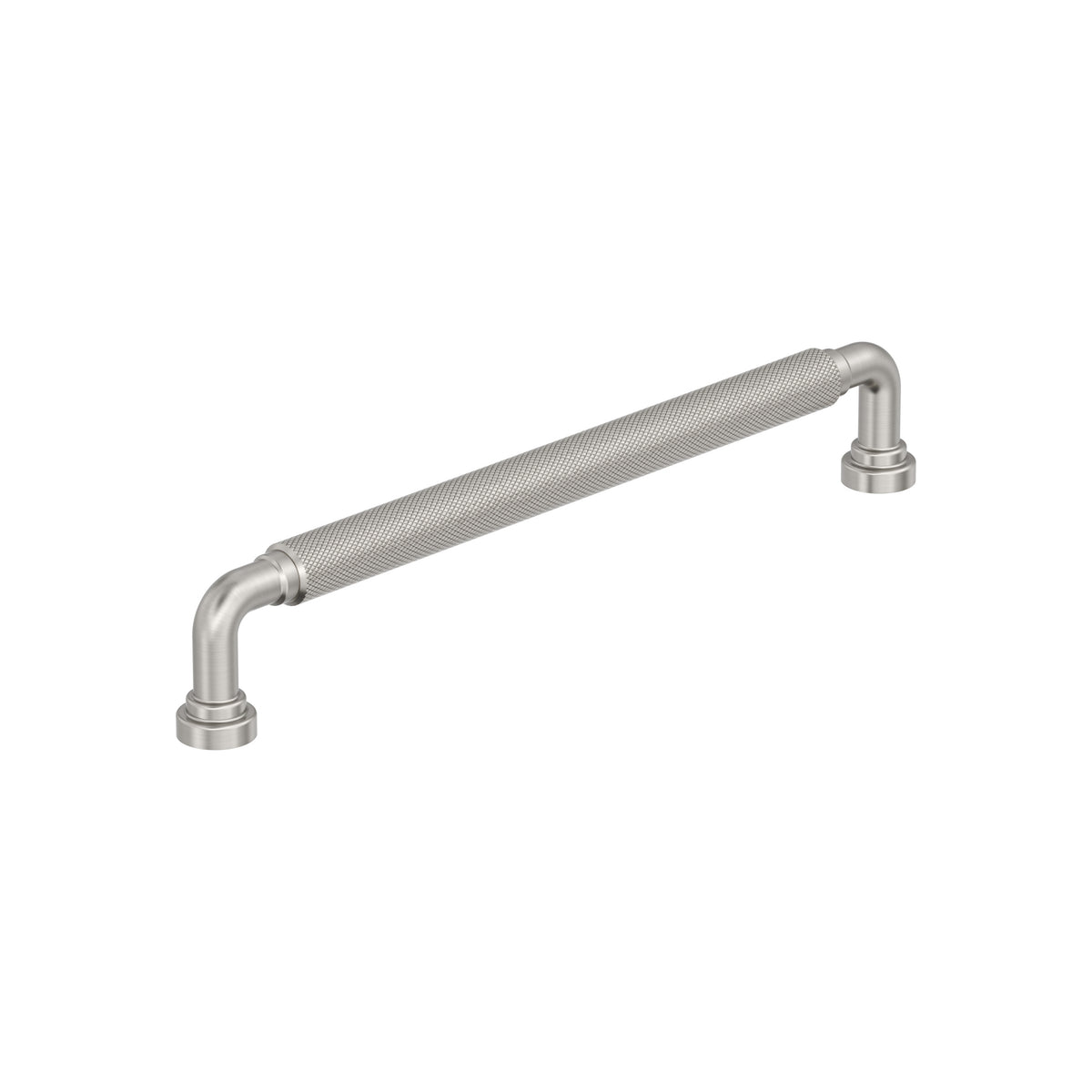 Amerock Collet Pull 7-9/16 in. Center-to-Center, Satin Nickel