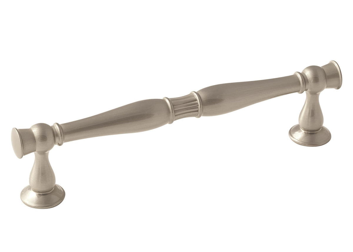 Amerock Crawford Pull Satin Nickel 5-1/16 in. Center-to-Center