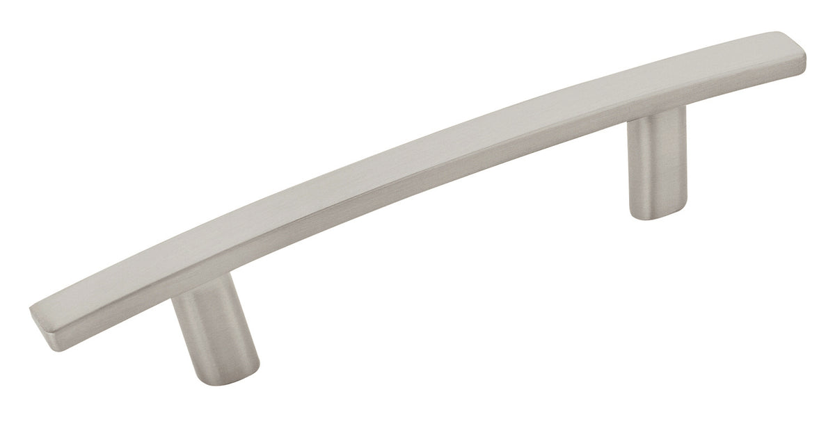 Amerock Cyprus Pull Satin Nickel 3 in. Center-to-Center