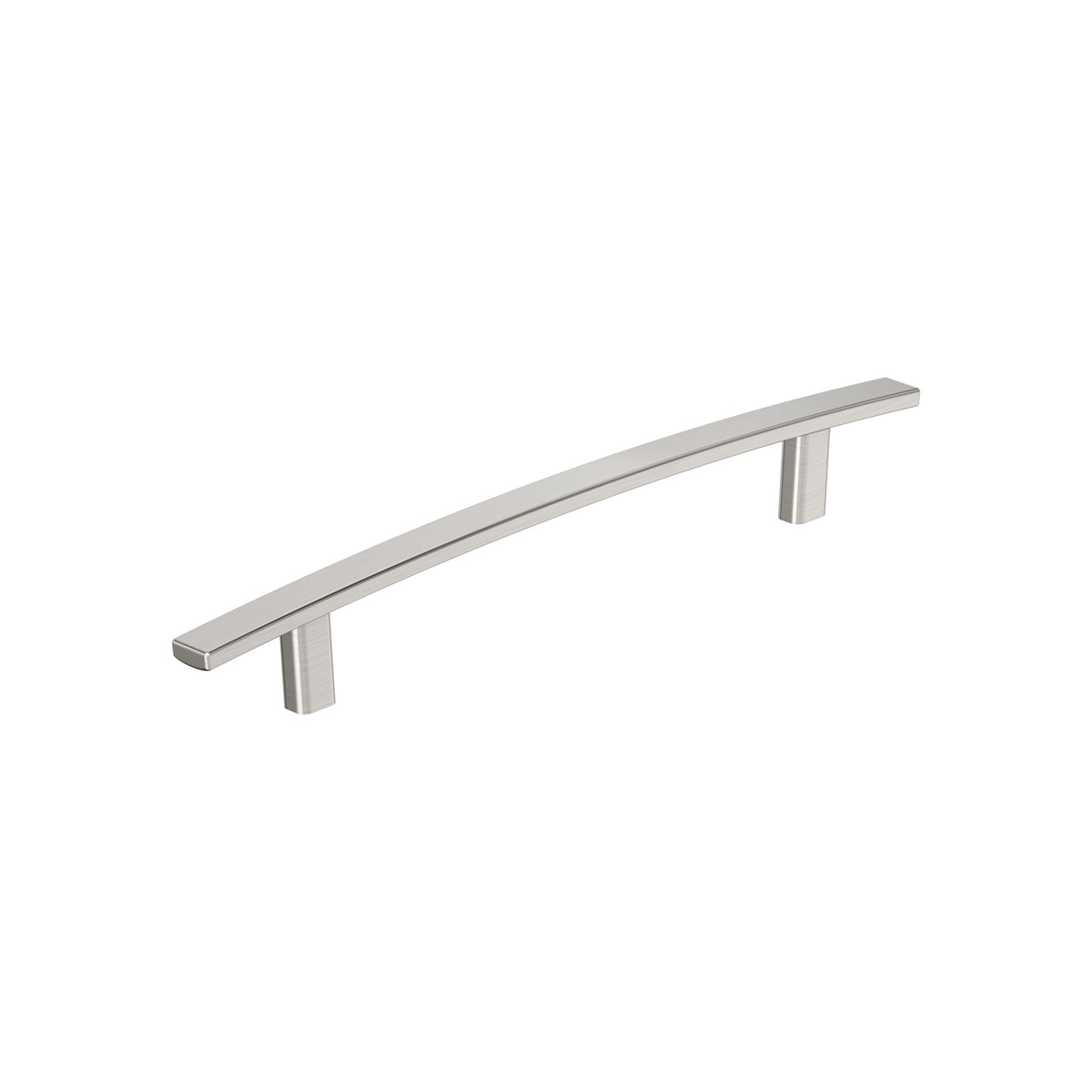 Amerock Cyprus Pull Satin Nickel 7-9/16 in. Center-to-Center