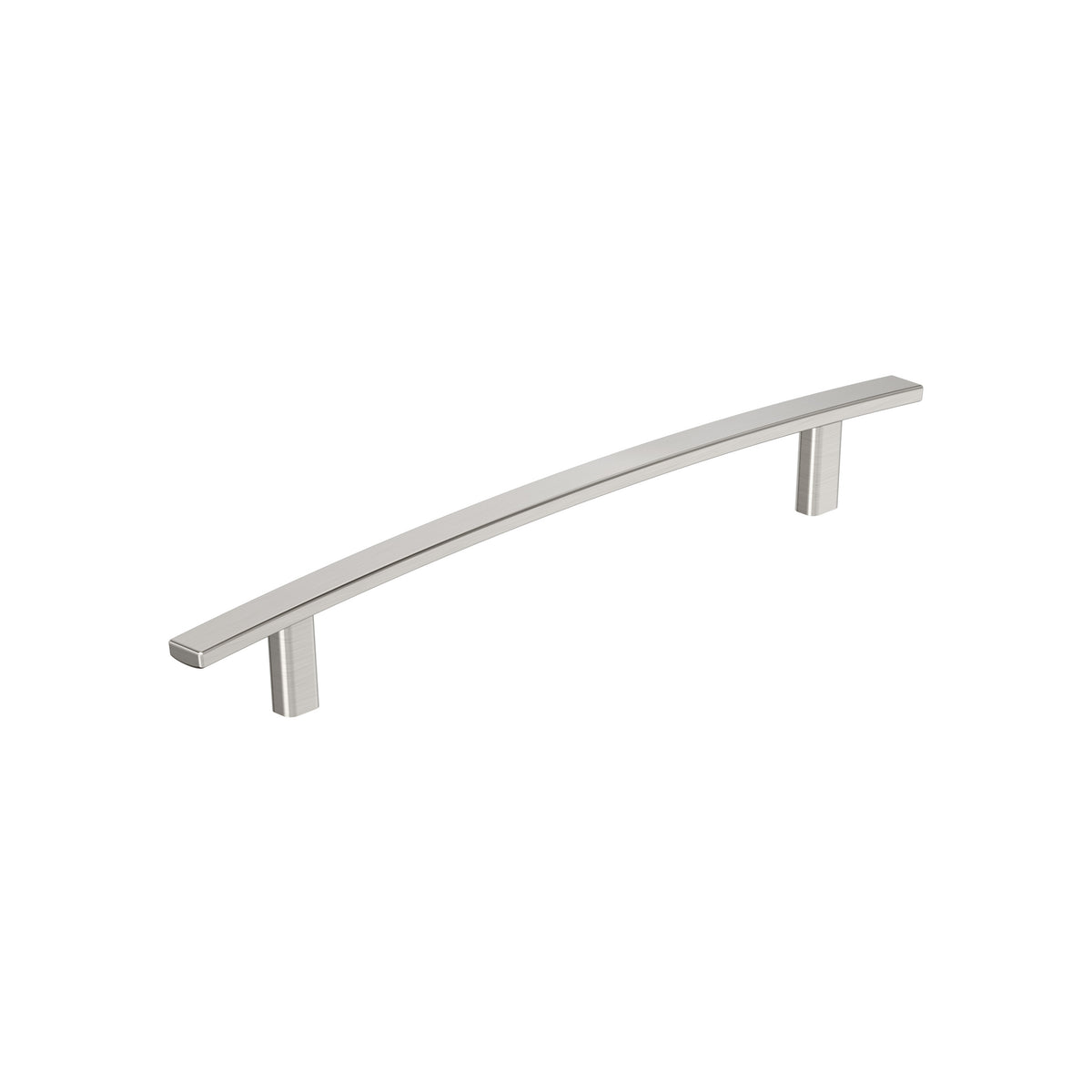 Amerock Cyprus Pull Satin Nickel 8-13/16 in. Center-to-Center