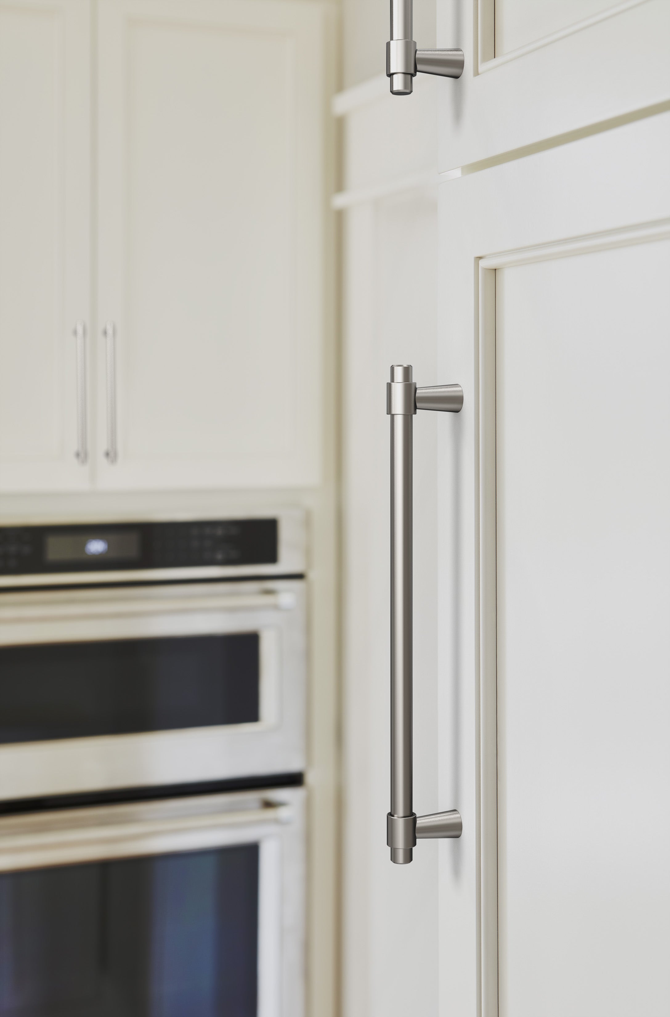 Amerock Destine Pull  Satin Nickel 7-9/16" Center to Center