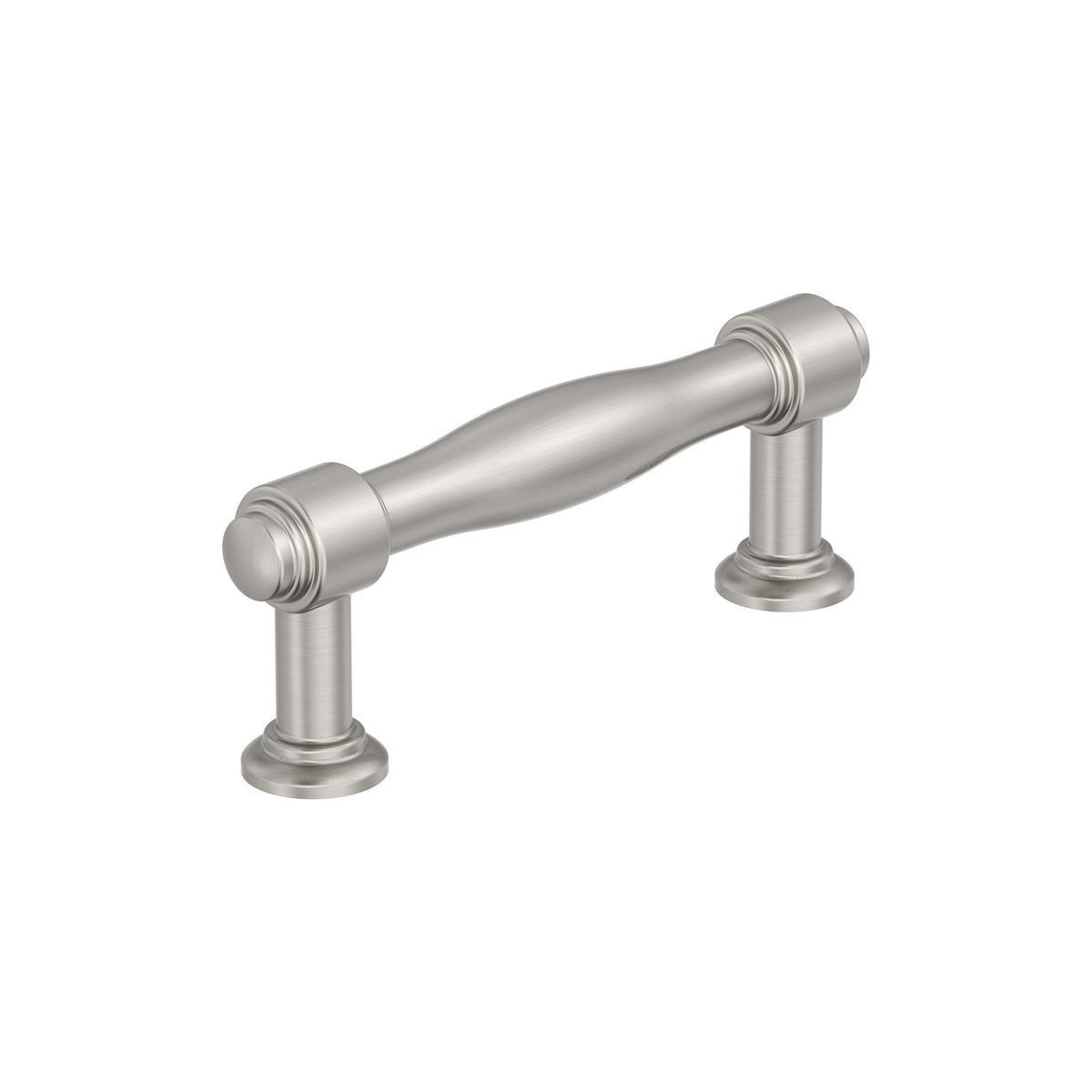 Amerock Enlivity Pull 3 in. Center-to-Center, Satin Nickel
