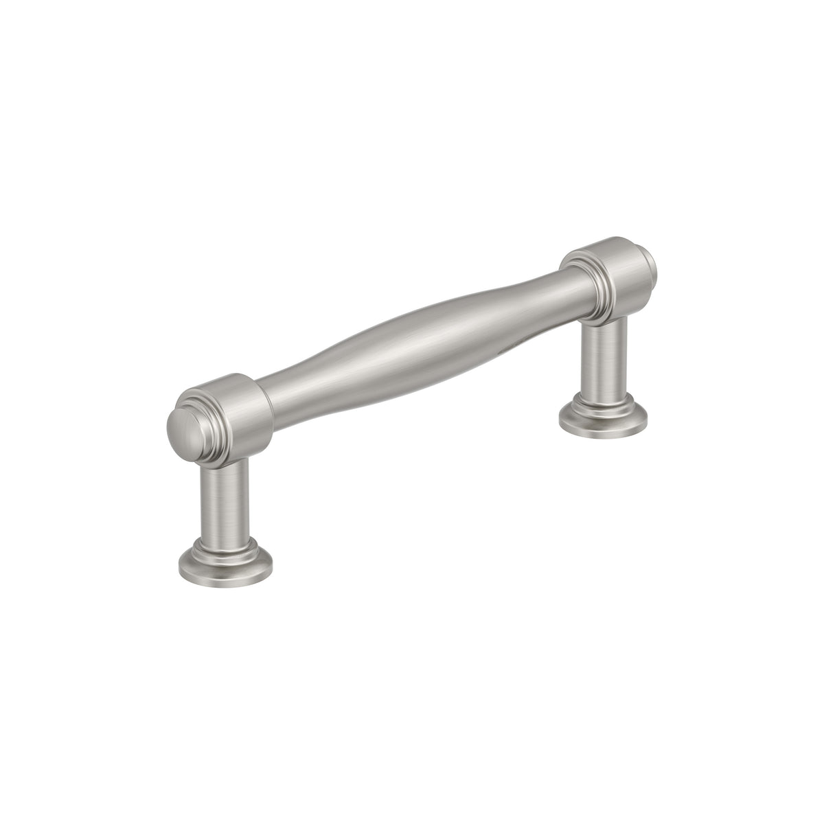 Amerock Enlivity Pull 3-3/4 in. Center-to-Center, Satin Nickel