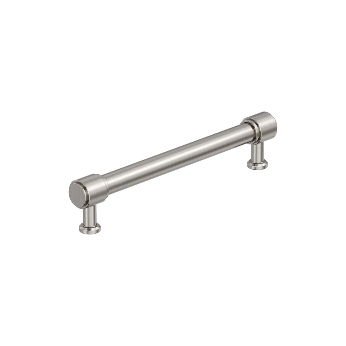 Amerock Faircrest Pull 6-5/16 in. Center-to-Center, Satin Nickel