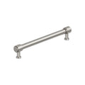 Amerock Faircrest Pull 7-9/16" Center To Center, Satin Nickel