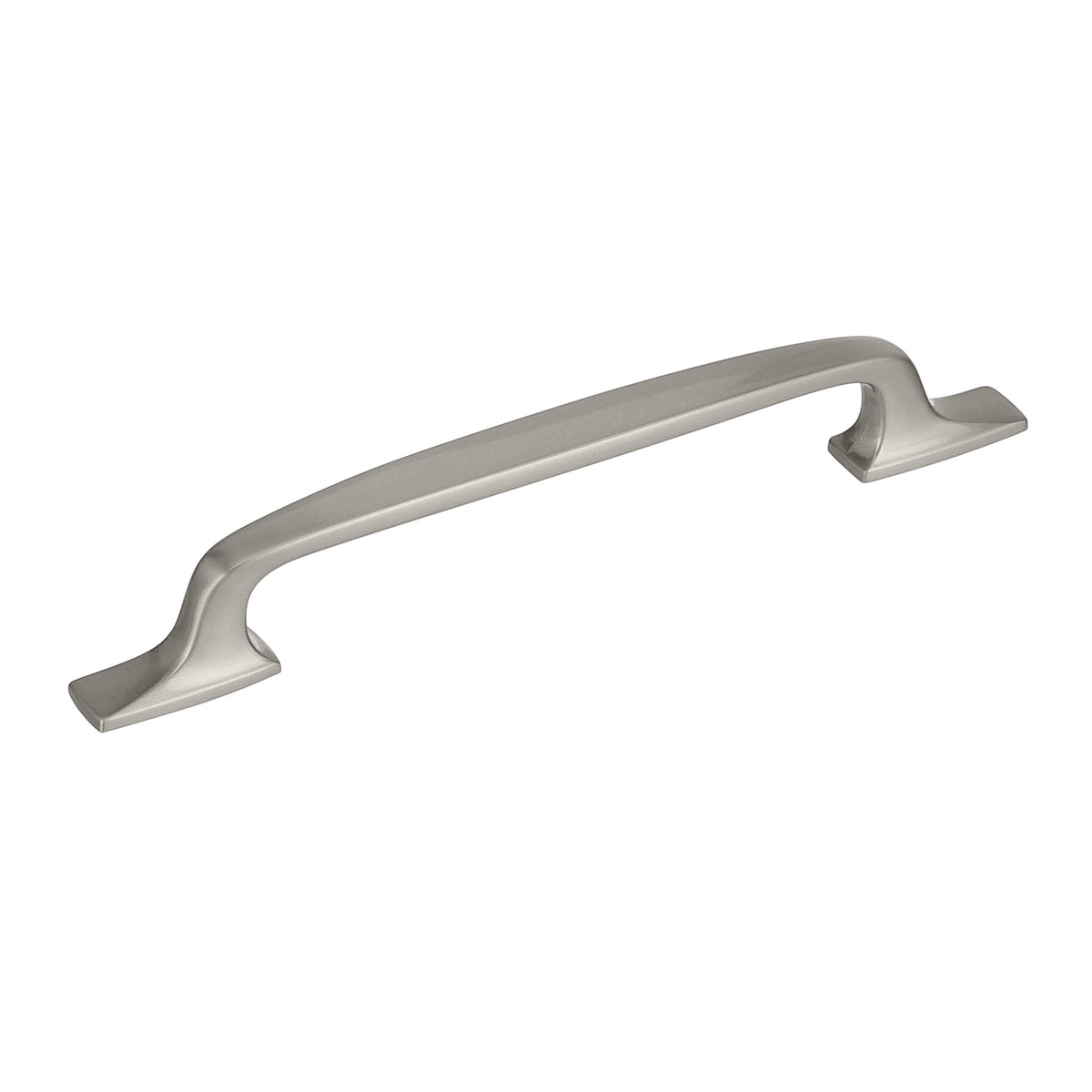 Amerock Highland Ridge Pull Satin Nickel 6-5/16 in. Center-to-Center