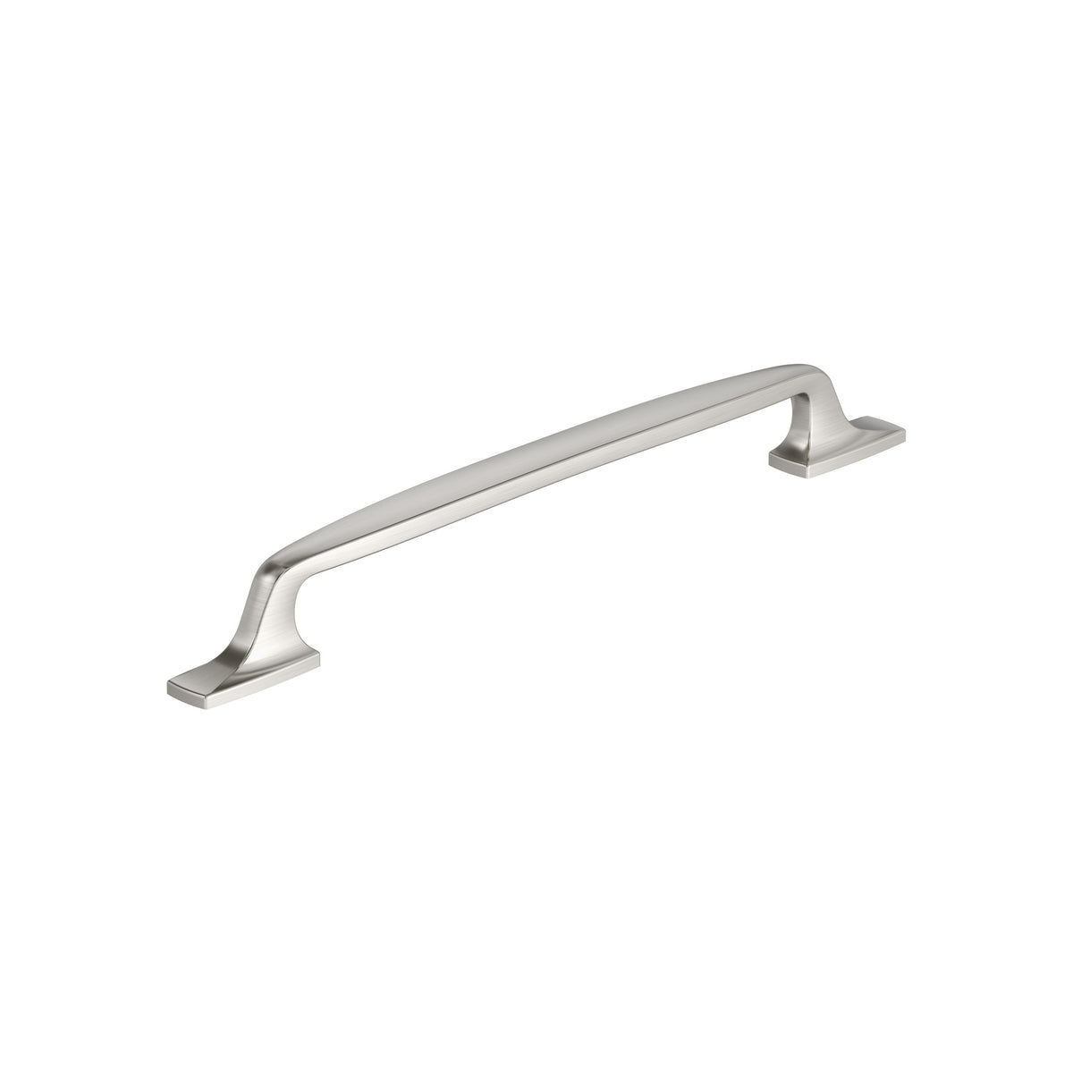 Amerock Highland Ridge Pull Satin Nickel 8-13/16 in. Center-to-Center