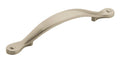 Amerock Inspirations Pull  Satin Nickel 3-3/4" Center to Center