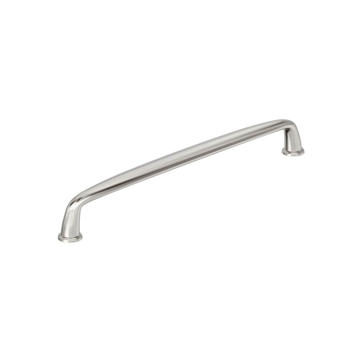 Amerock Kane Pull 8-13/16 in. Center-to-Center, Satin Nickel