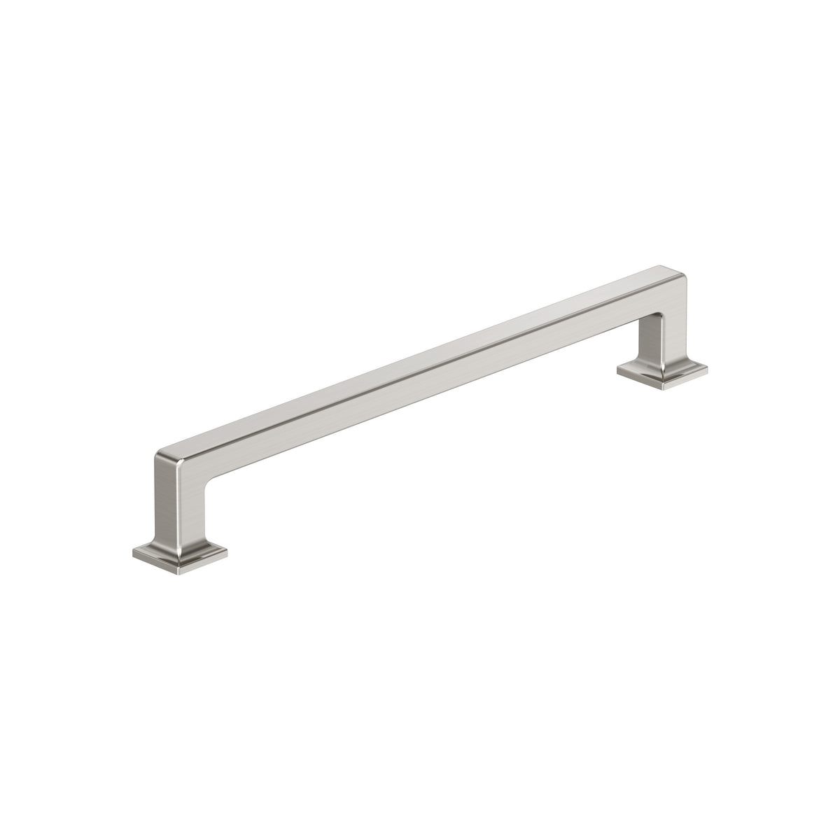 Amerock Lintel Pull Satin Nickel 8-13/16 in. Center-to-Center