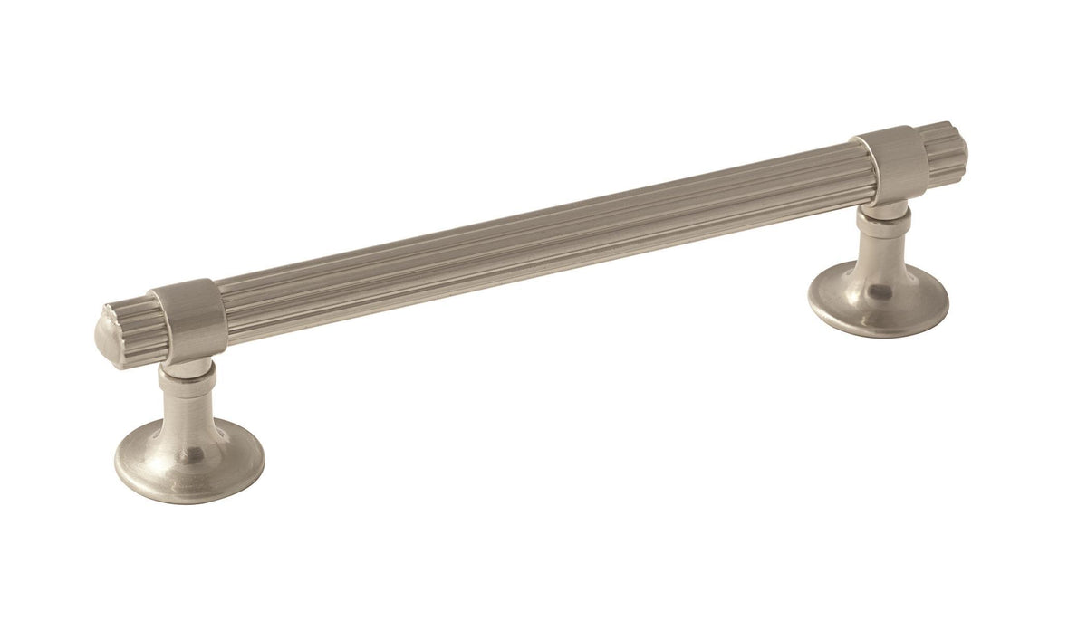 Amerock Sea Grass Pull Satin Nickel 5-1/16 in. Center-to-Center
