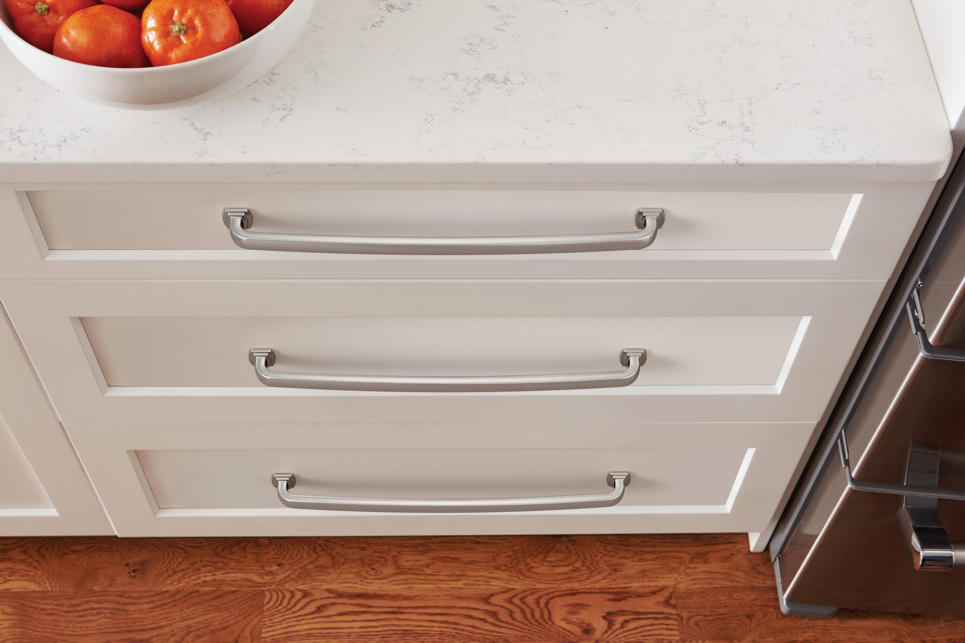 Amerock Surpass Pull Satin Nickel 12-5/8" Center to Center