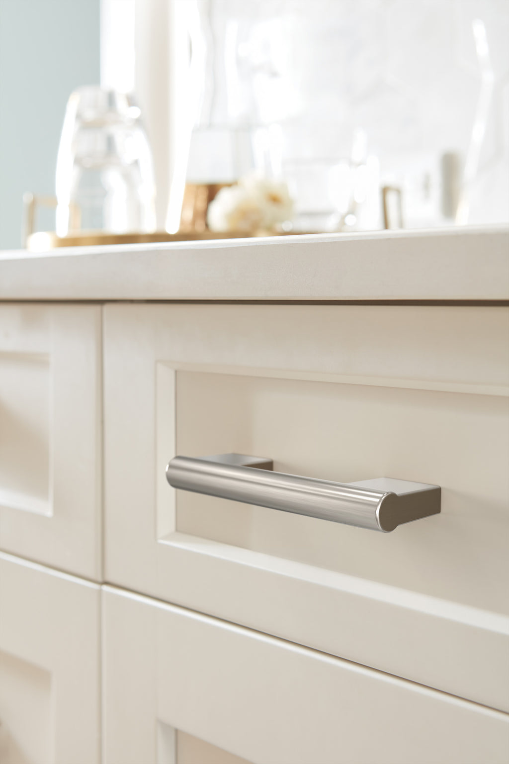 Amerock Versa Pull Satin Nickel 3" Center to Center
