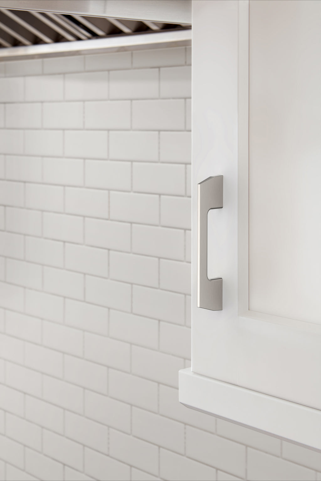 Amerock Angle Pull Satin Nickel 3" Center to Center