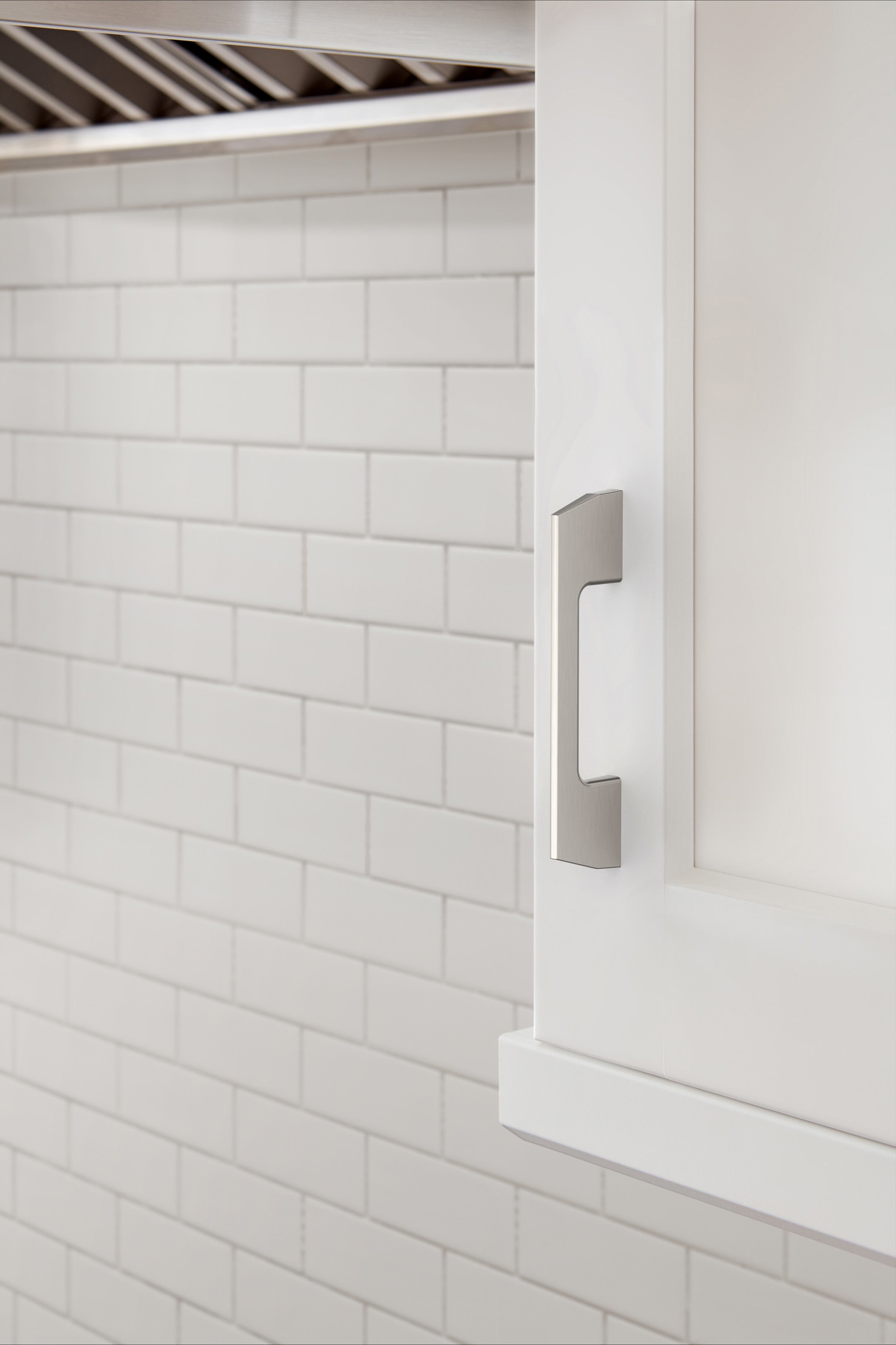 Amerock Angle Pull Satin Nickel 3" Center to Center