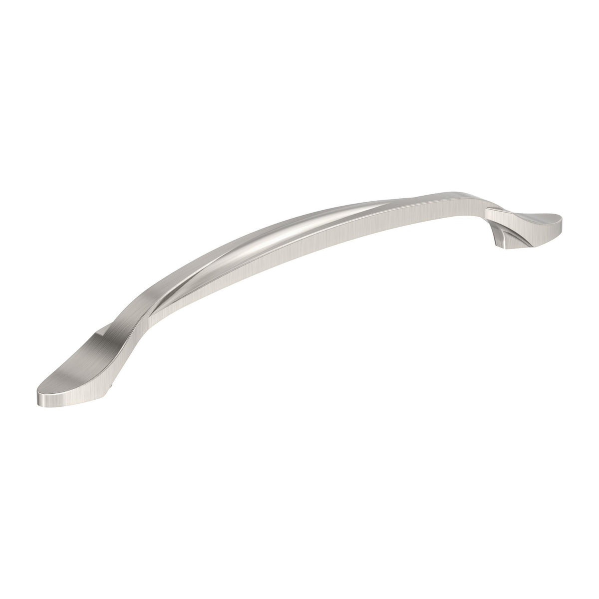 Amerock Intertwine Pull Satin Nickel 6-5/16 in. Center-to-Center