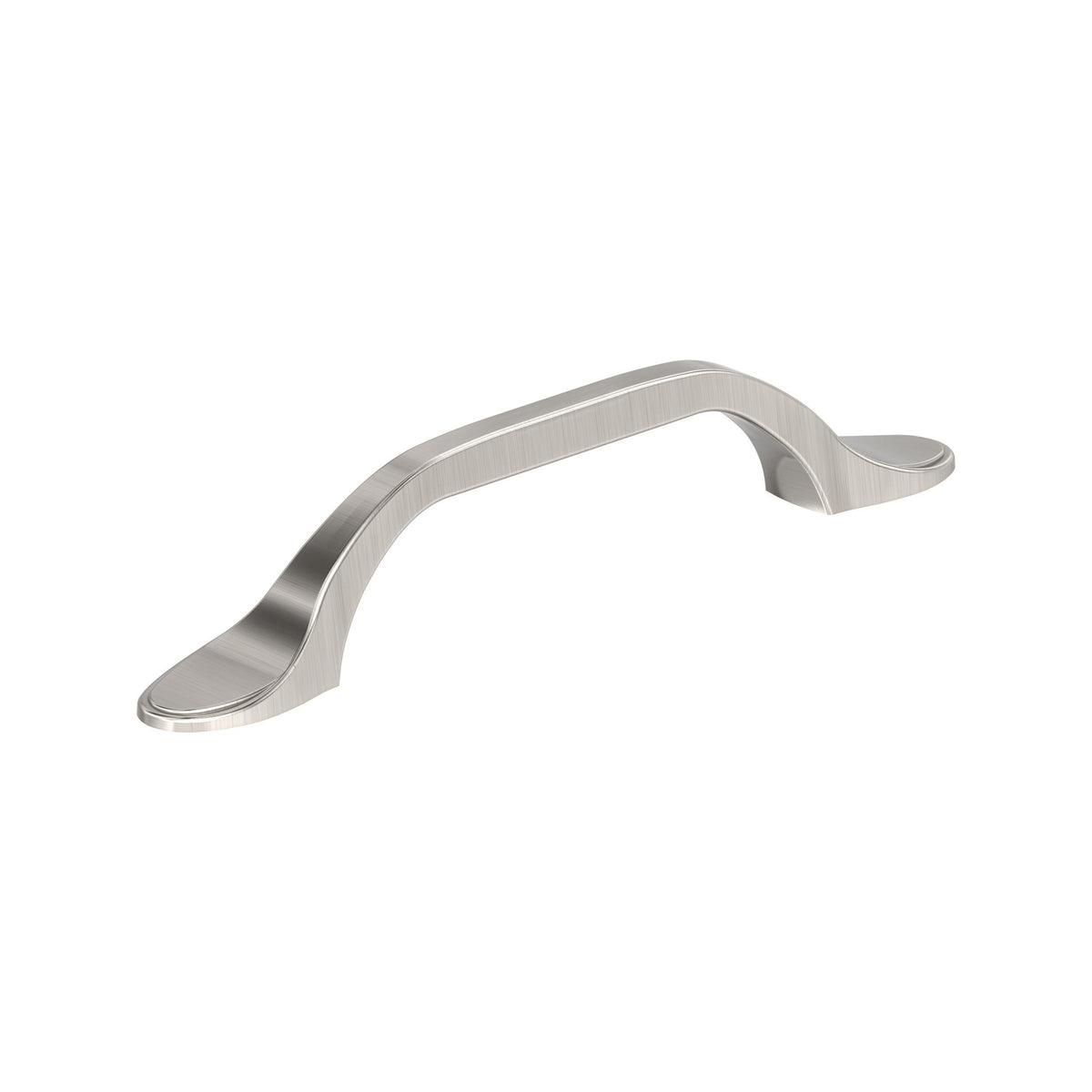 Amerock Ravino Pull Satin Nickel 3-3/4 in. Center-to-Center