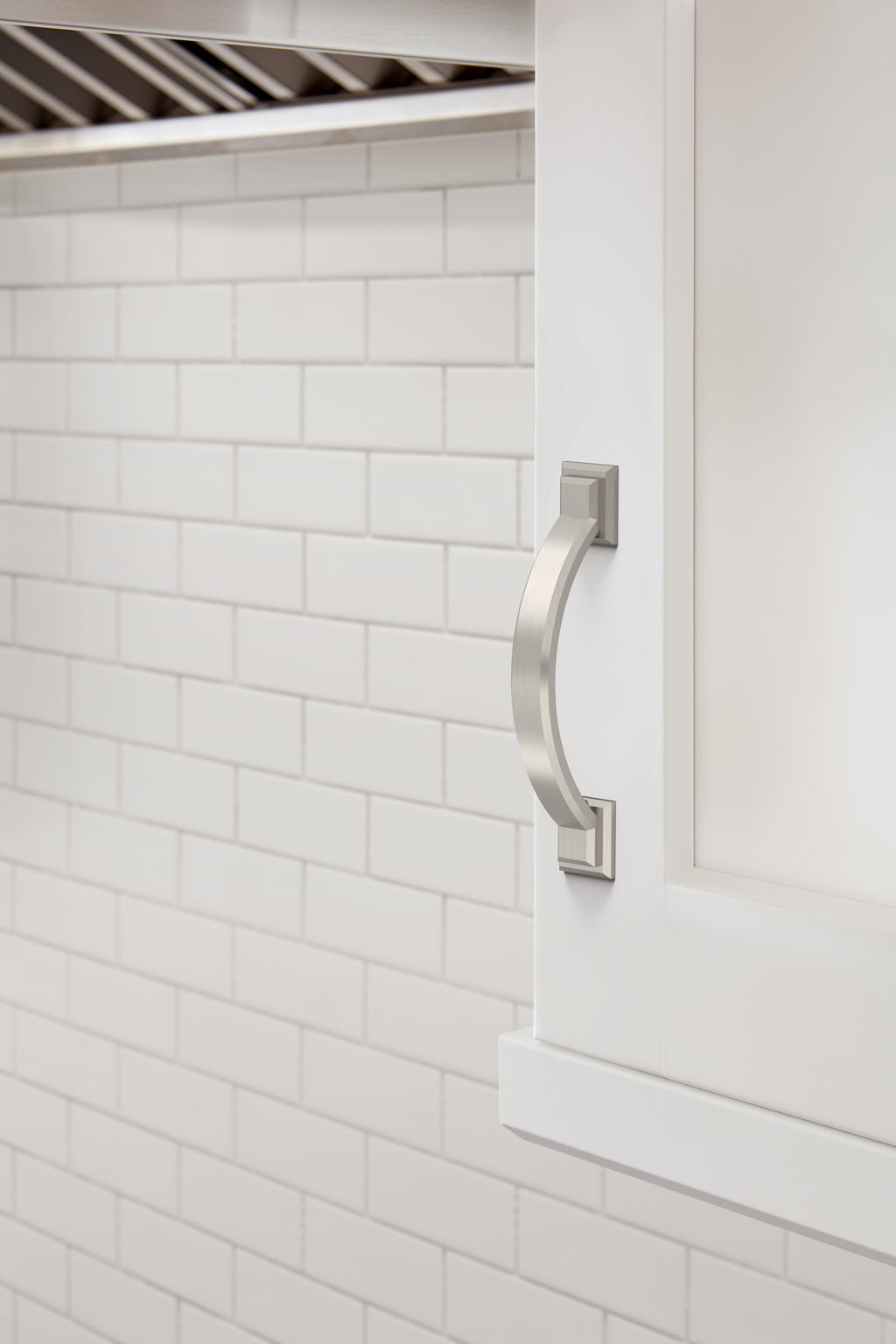 Amerock Sheffield Pull Satin Nickel 3" Center to Center