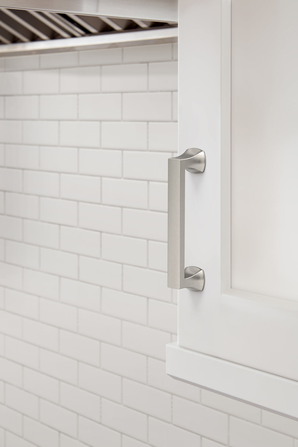Amerock Hybridize Pull  Satin Nickel 3-3/4" Center to Center