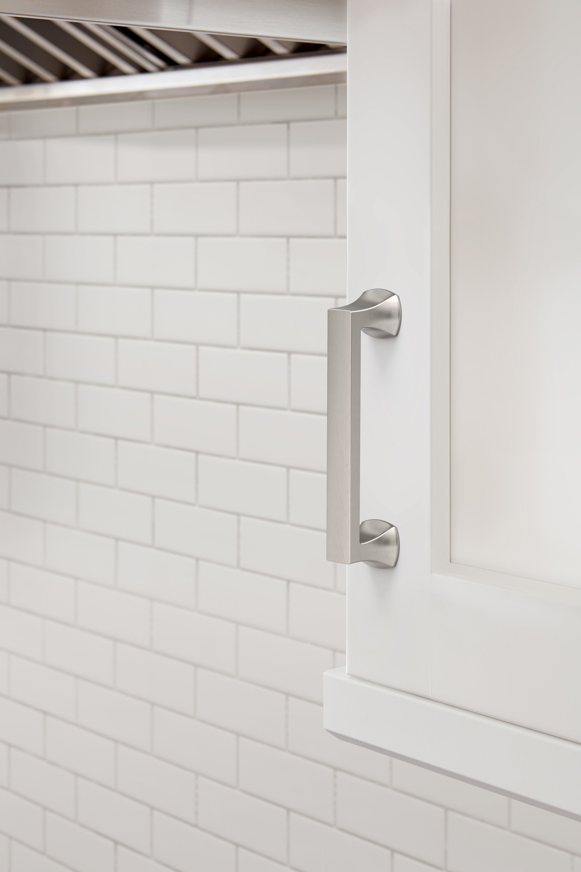 Amerock Hybridize Pull  Satin Nickel 3-3/4" Center to Center