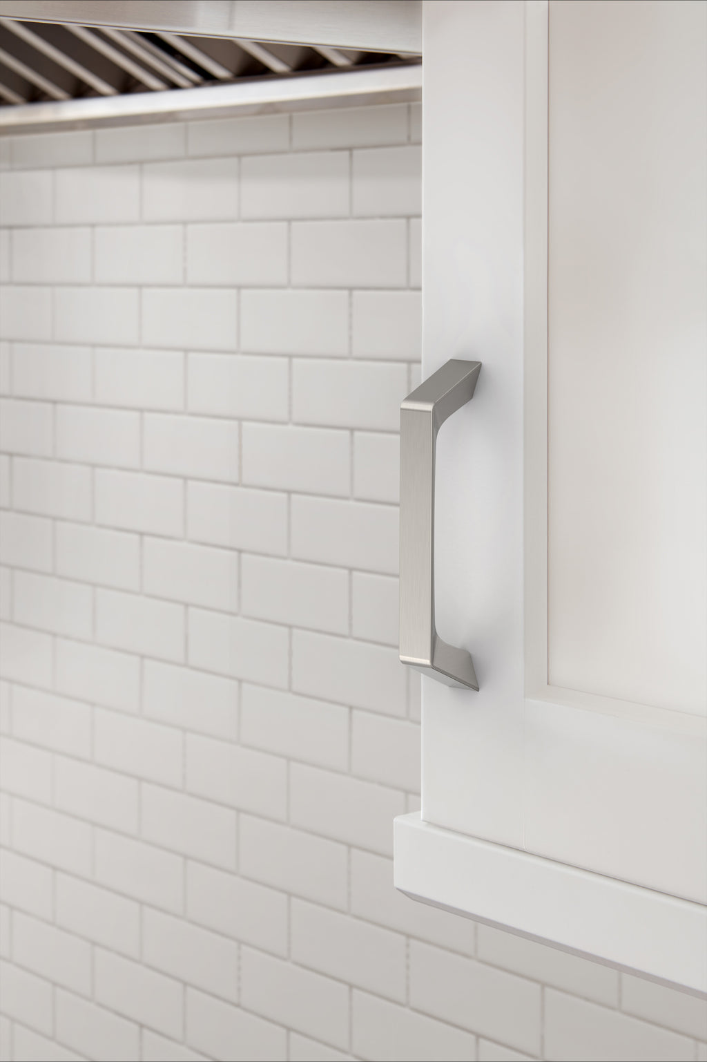 Amerock Evolve Pull  Satin Nickel 3-3/4" Center to Center