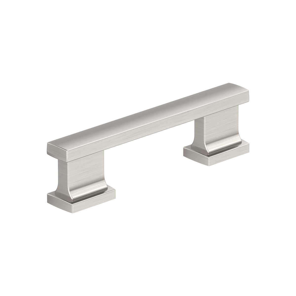 Amerock Triomphe Pull Satin Nickel 3 in. Center-to-Center