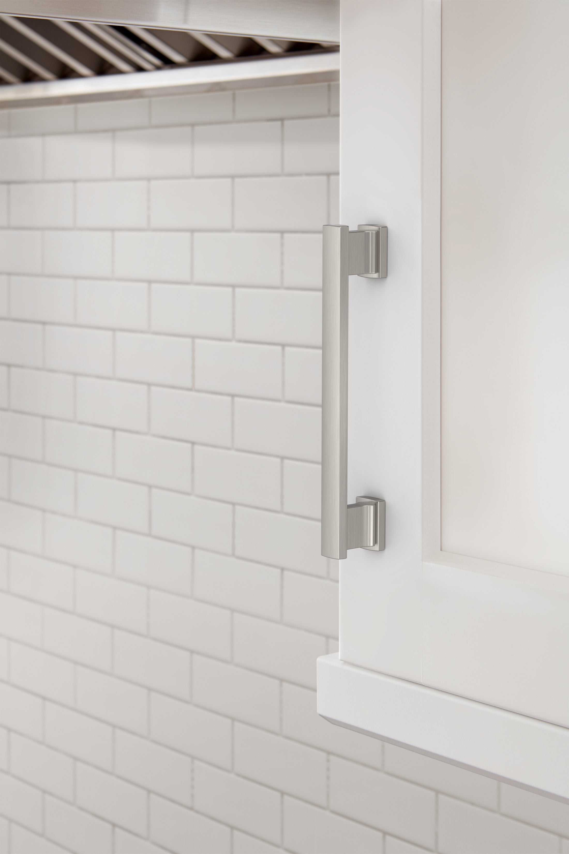 Amerock Triomphe Pull Satin Nickel 5-1/16" Center to Center